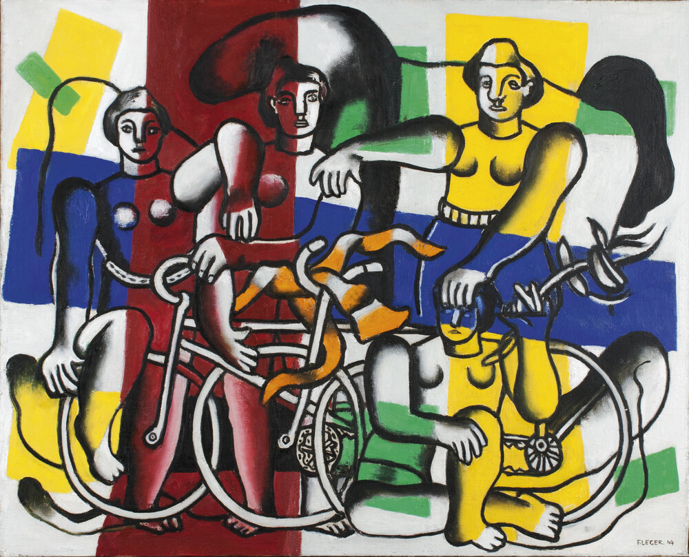 Fernand Léger, Les belles cyclistes (The Women Cyclists), 1944 