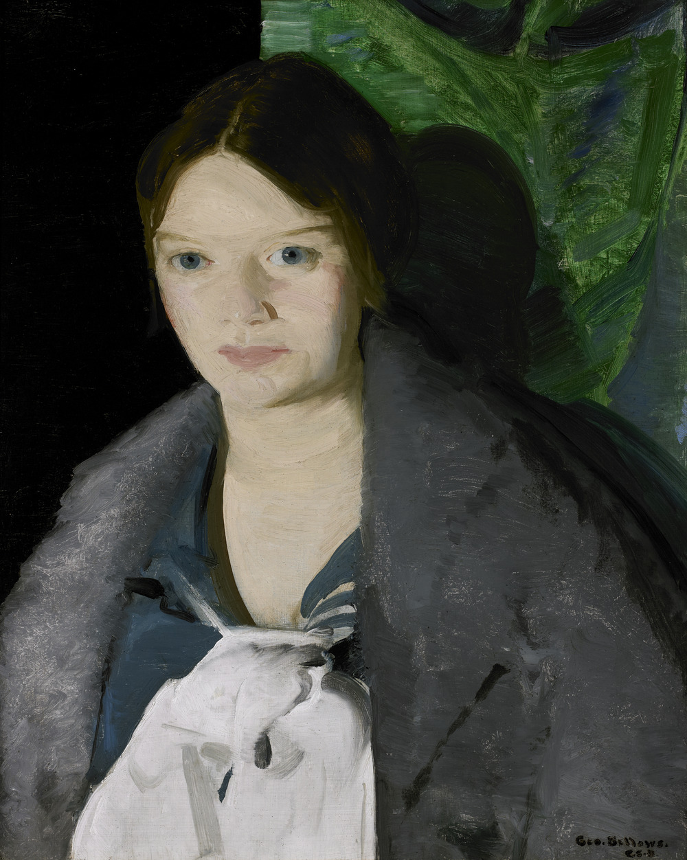George Wesley Bellows, Portrait of Geraldine Lee, No. 1, 1914 ...