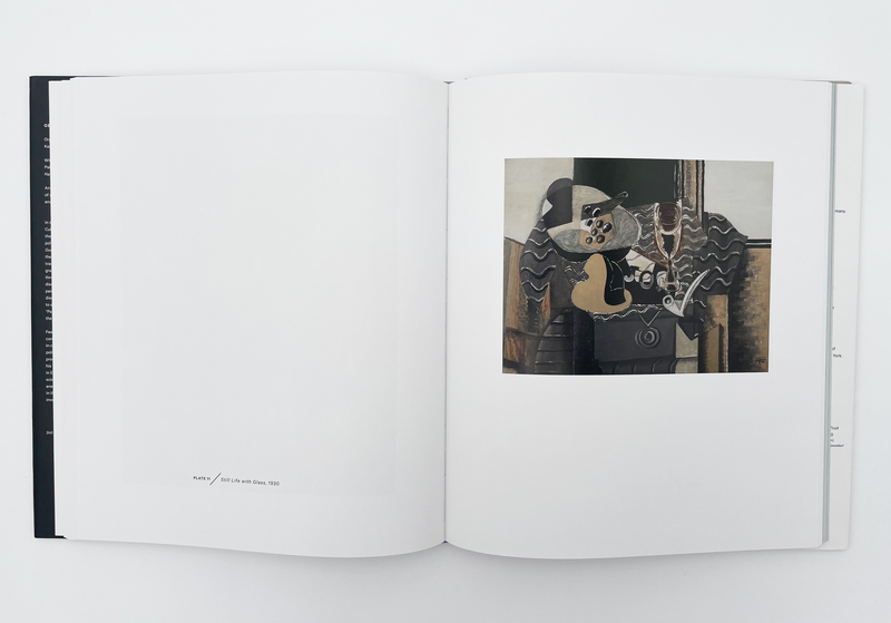 Interior spread of the book "Georges Braque and the Cubist Still Life, 1928–1945"