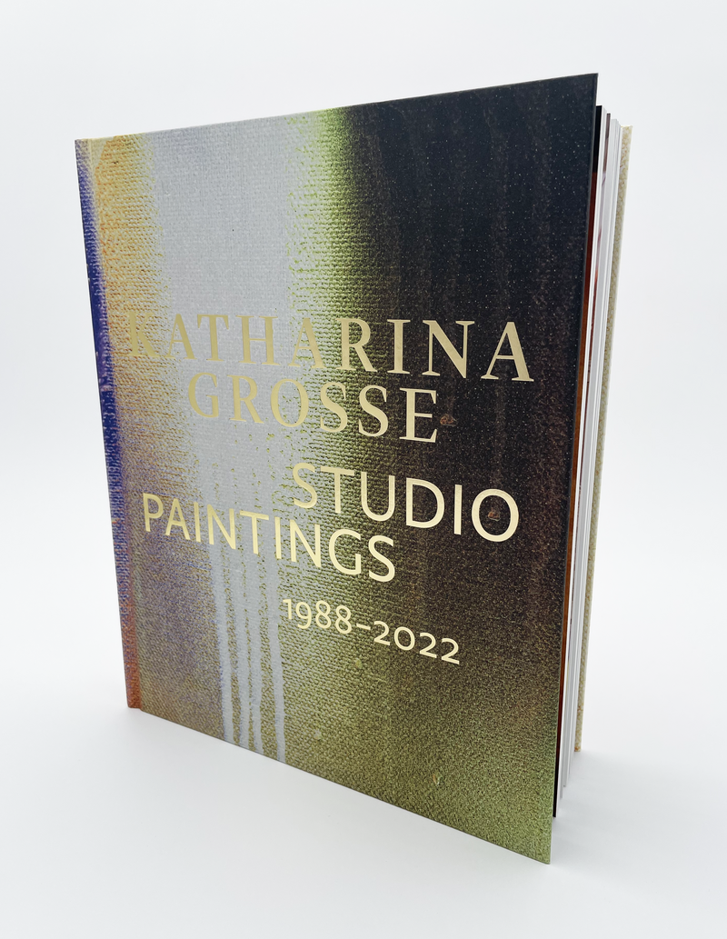 Book cover of "Katharina Grosse Studio Paintings, 1988–1992"